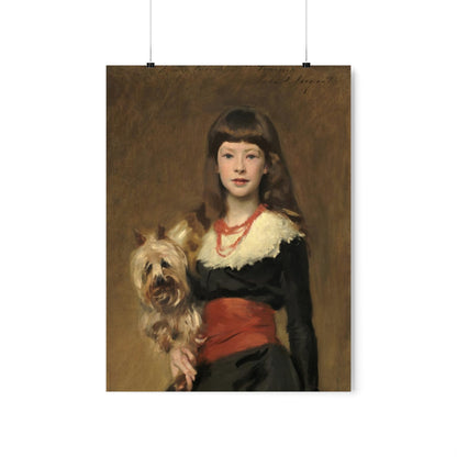 John Singer Sargent - Miss Beatrice Townsend Print Poster