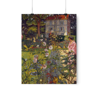 Garden At Vaucresson By Edouard Vuillard Print Poster