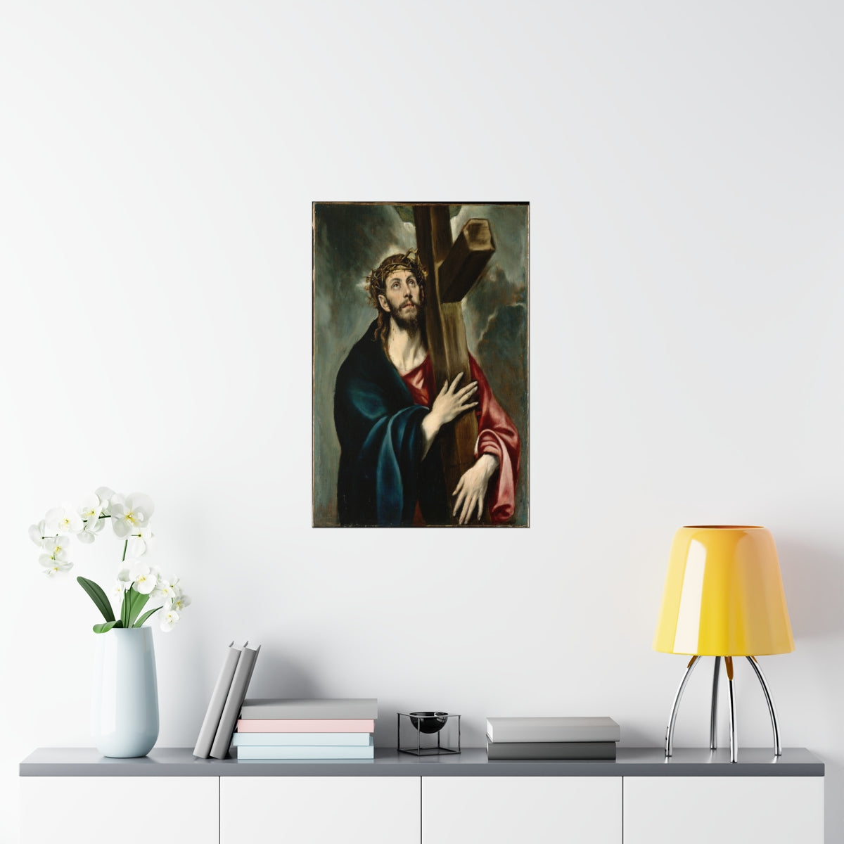 El Greco - Christ Carrying The Cross Print Poster