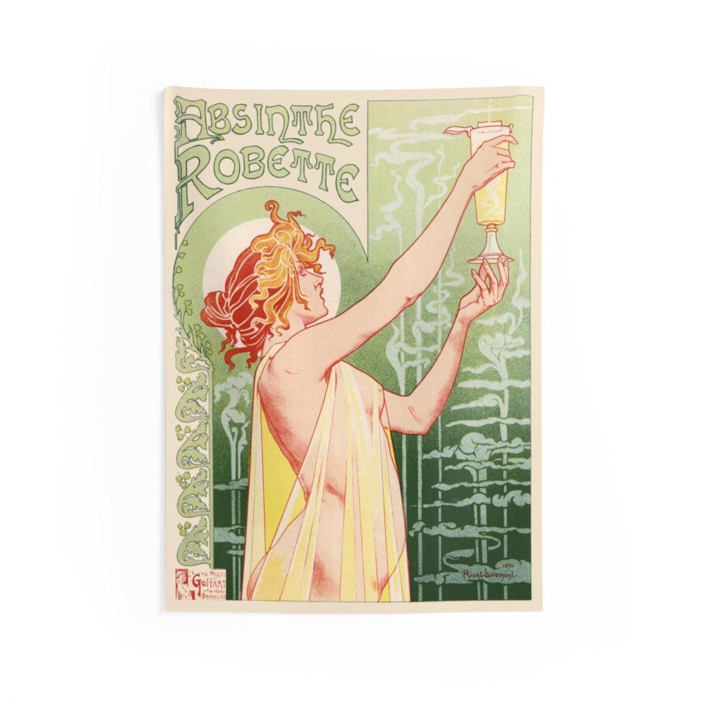 Absinthe Robette Wall Tapestry - Art Unlimited