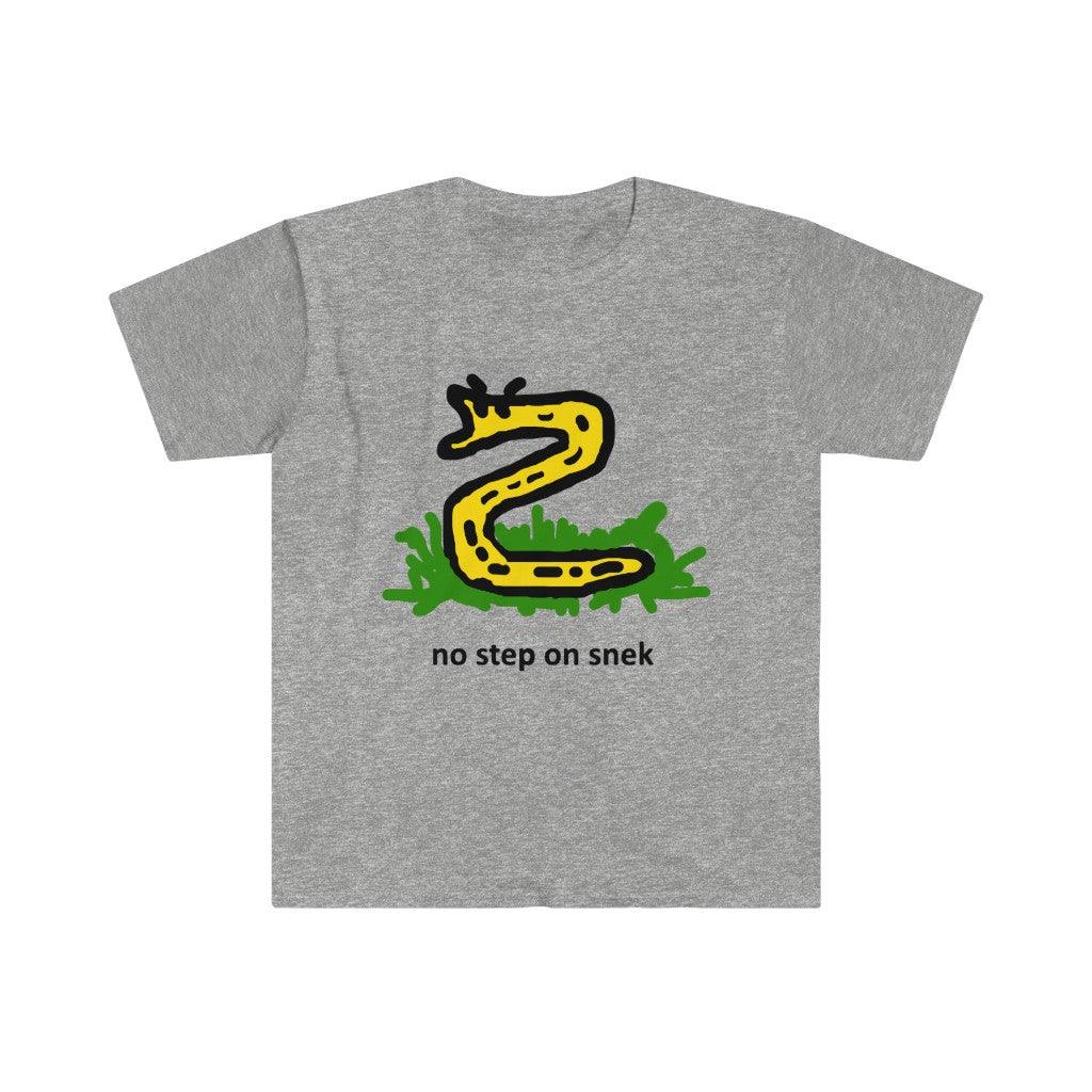 No Step On Snek Unisex Softstyle T Shirt - Art Unlimited