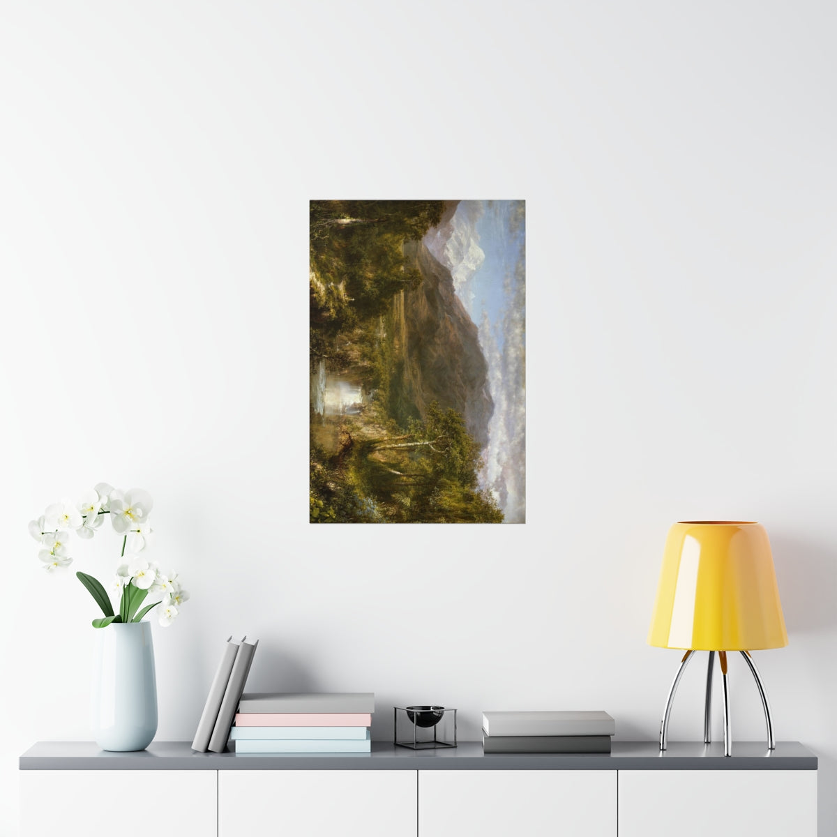 Frederic Edwin Church - The Heart Of The Andes Print Poster