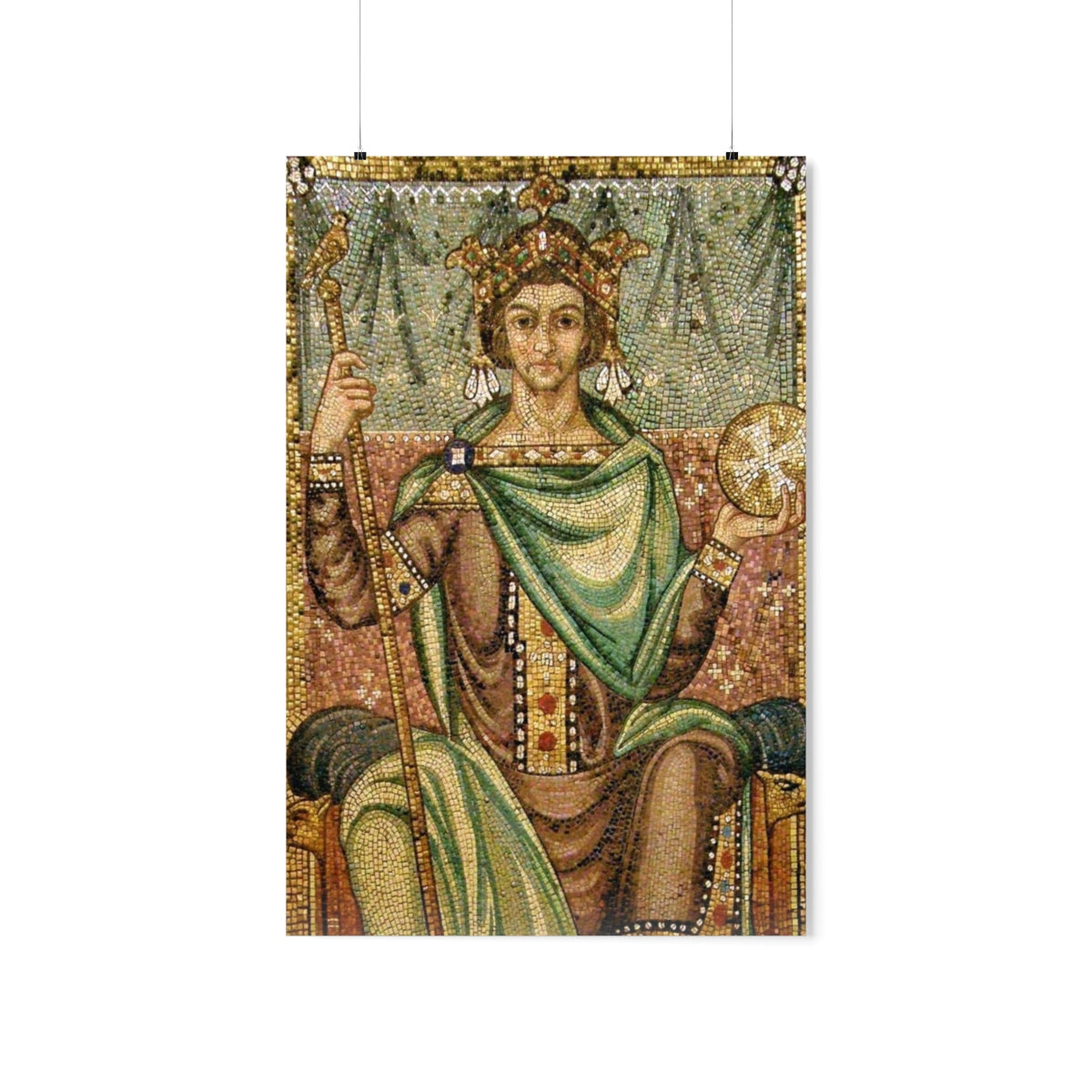 Tertio Ordo Relic Of Saint Henry II - Emperor Of The Holy Roman Empire - Patron Of The Childless Print Poster