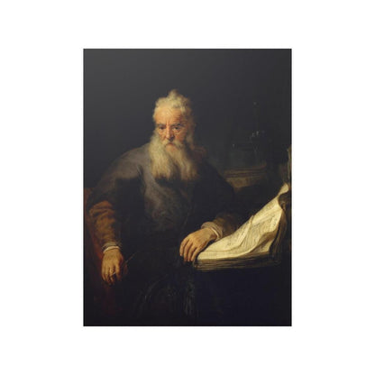 The Apostle Paul By Rembrandt Print Poster - Art Unlimited