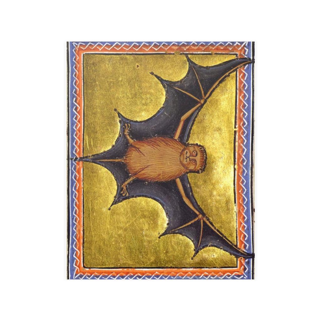 Aberdeen Bestiary - Bat Print Poster - Art Unlimited