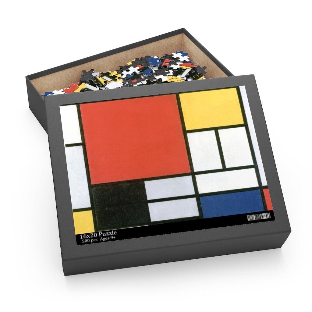 Piet Mondrian 1921 Puzzle - Art Unlimited