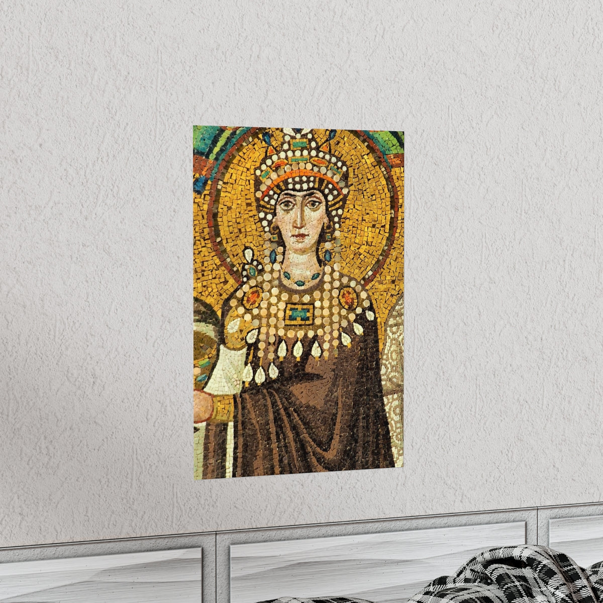 Empress Theodora Portrait Print Poster