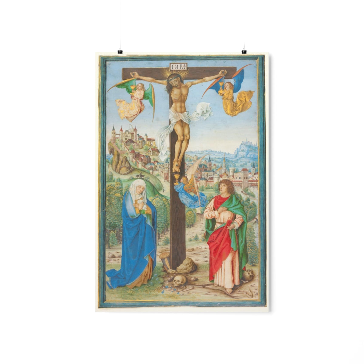 The Crucifixion Sacrament Of The Altar Print Poster