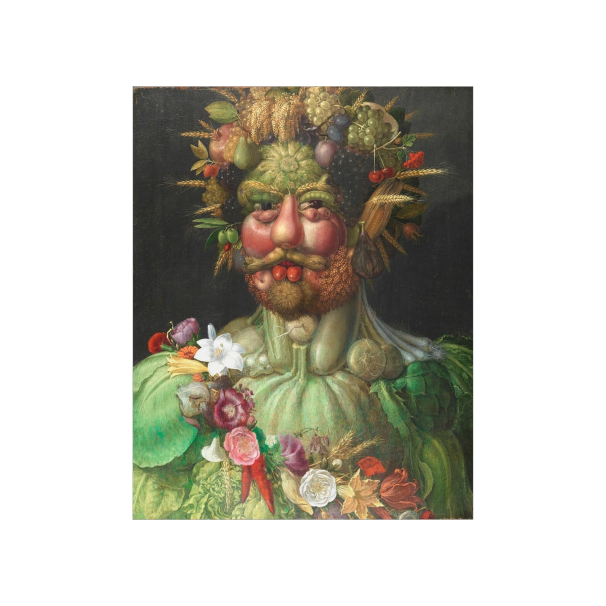 Giuseppe Arcimboldo - Rudolf II As Vertumnus Print Poster