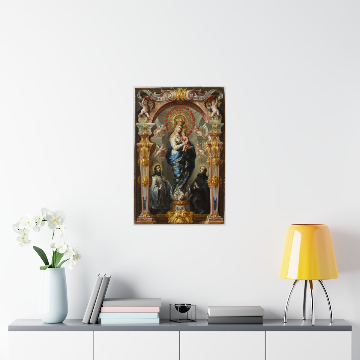 Our Lady Of Good Counsel Bartolome Perez Print Poster