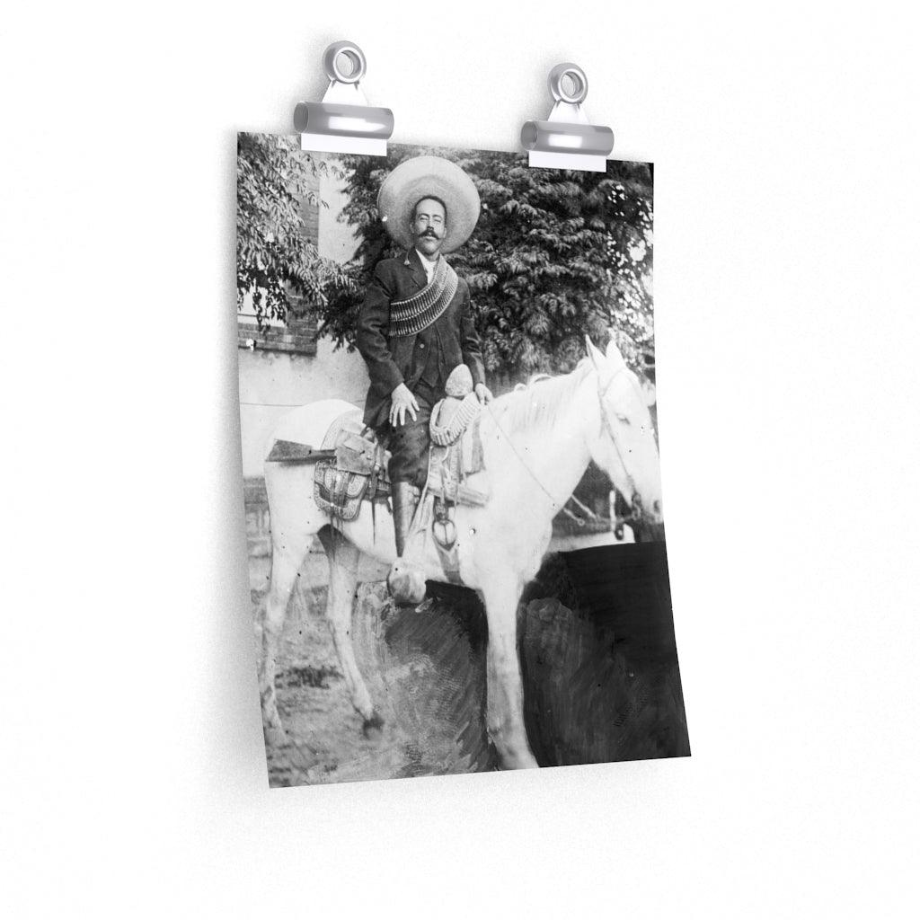 Pancho Villa Mexican Revolution Print Poster - Art Unlimited