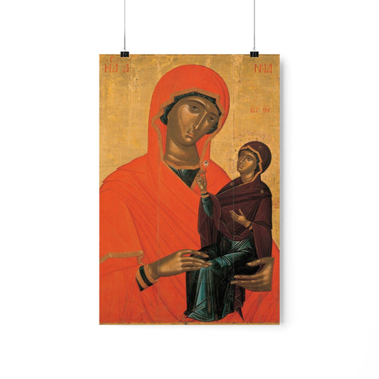 Saint Anne Grandmother Of The Church - Patron Of Housewives Print Poster