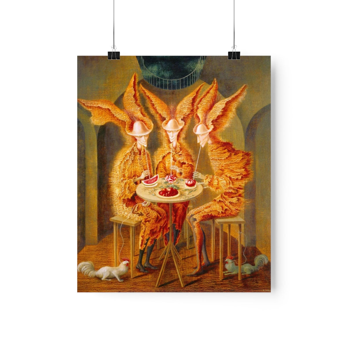 Remedios Varo Vampiros Vegetarianos Print Poster