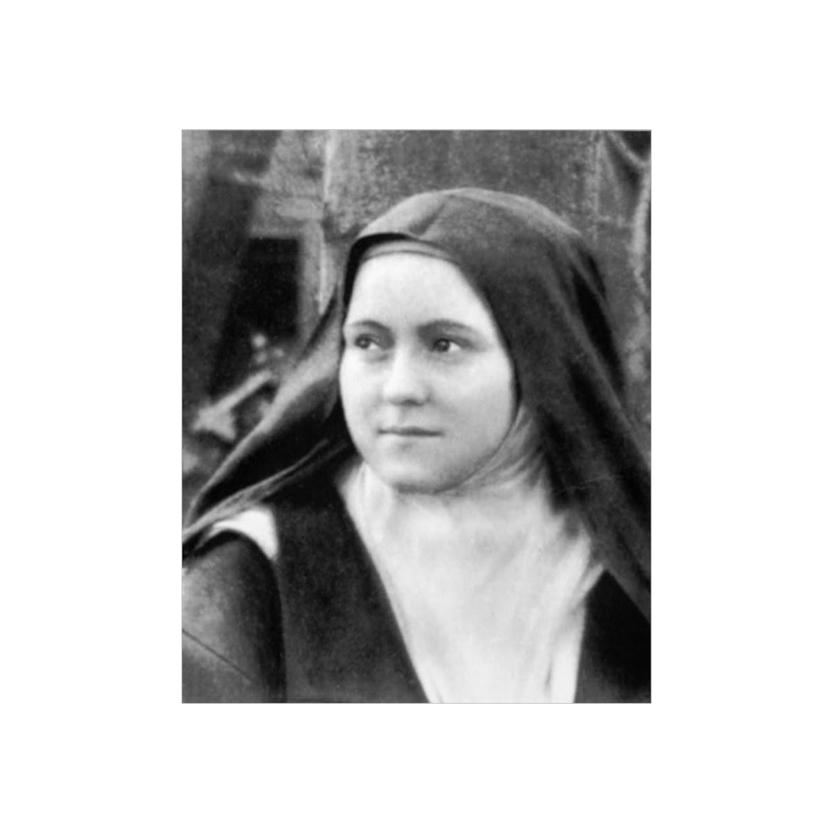 Saint Therese Portrait Print Poster