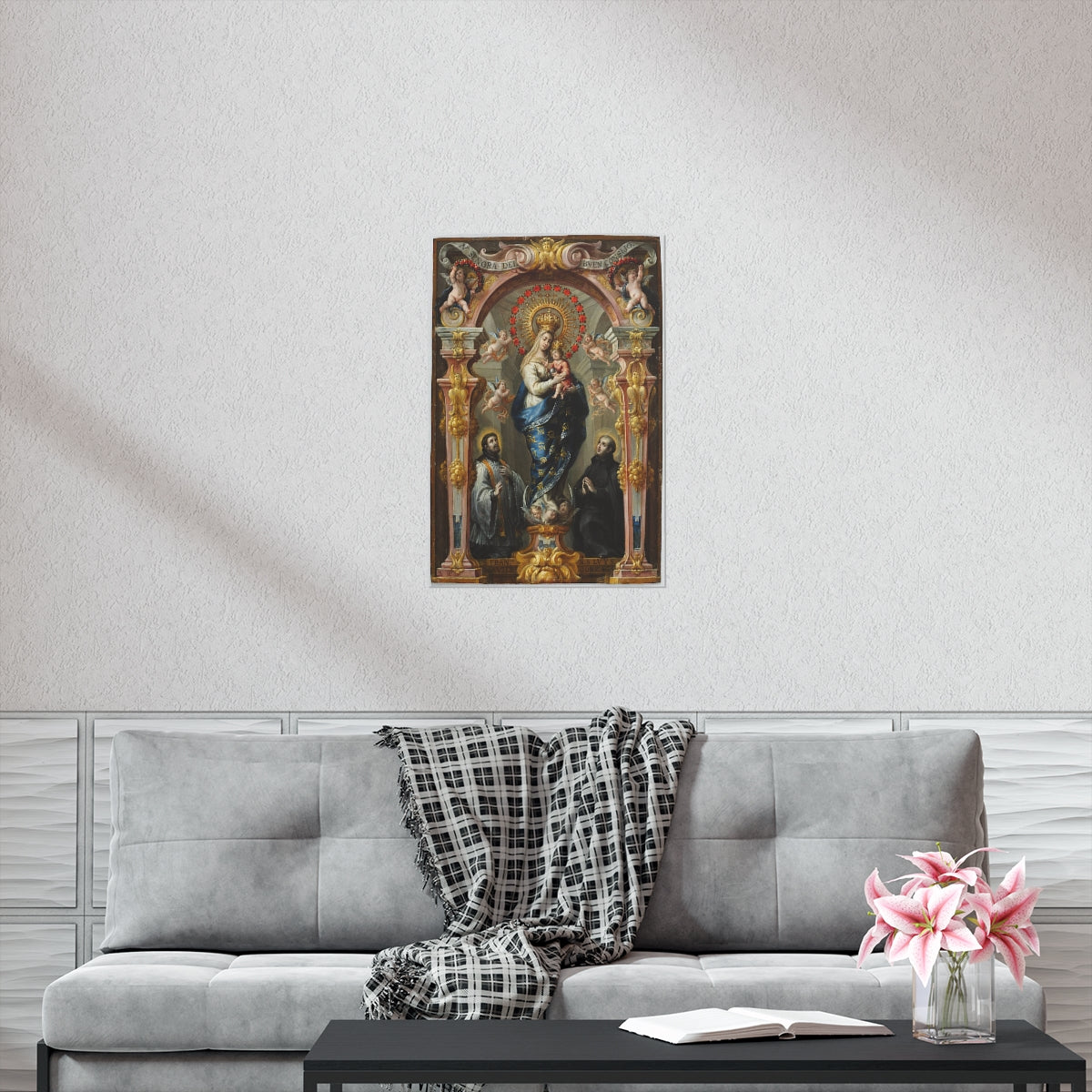 Our Lady Of Good Counsel Bartolome Perez Print Poster