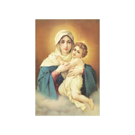 Our Lady of Grace Memorare Print Poster