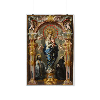 Our Lady Of Good Counsel Bartolome Perez Print Poster