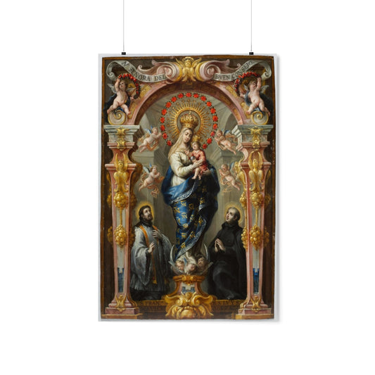 Our Lady Of Good Counsel Bartolome Perez Print Poster