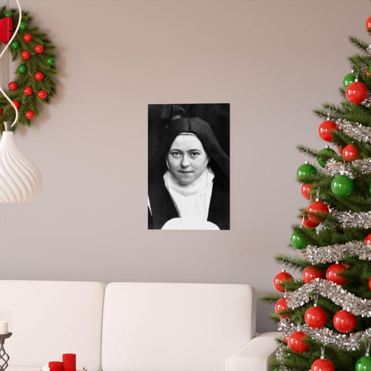 Saint Therese Of Lisieux Portrait Print Poster - Art Unlimited