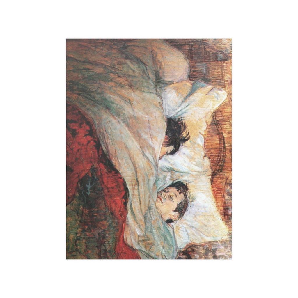 The Bed By Henri De Toulouse Lautrec Print Poster - Art Unlimited