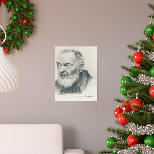 Saint Padre Pio Print Poster - Art Unlimited