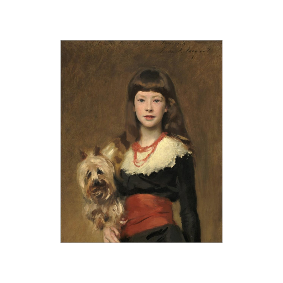 John Singer Sargent - Miss Beatrice Townsend Print Poster