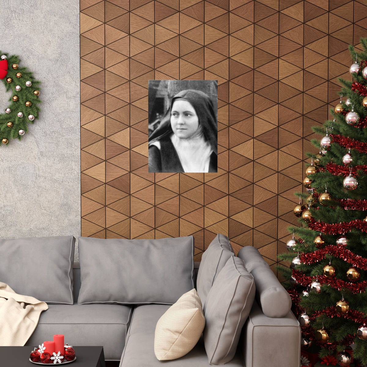 Saint Therese Portrait Print Poster