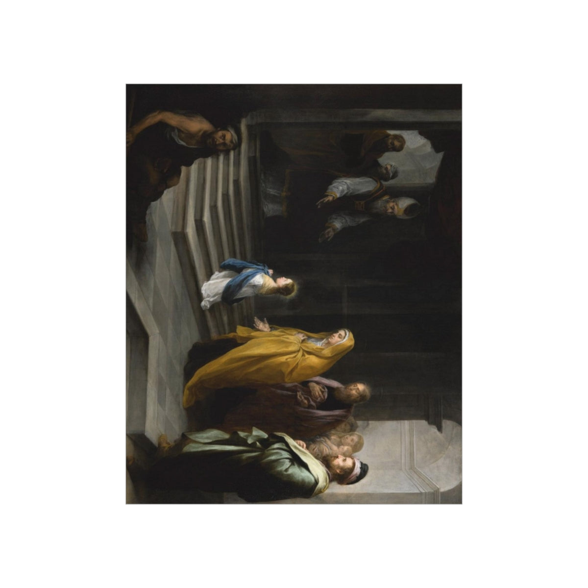 The Presentation Of Mary By Bartolome Esteban Murillo Print Poster