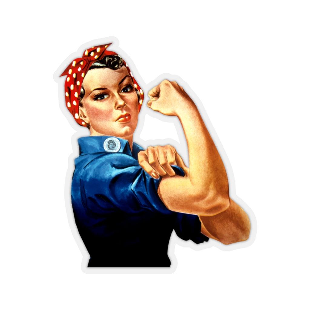 Rosie The Riveter Sticker - Art Unlimited