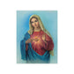 Virgin Mary Blessed Mother Immaculate Heart Of Mary Vintage Print Poster