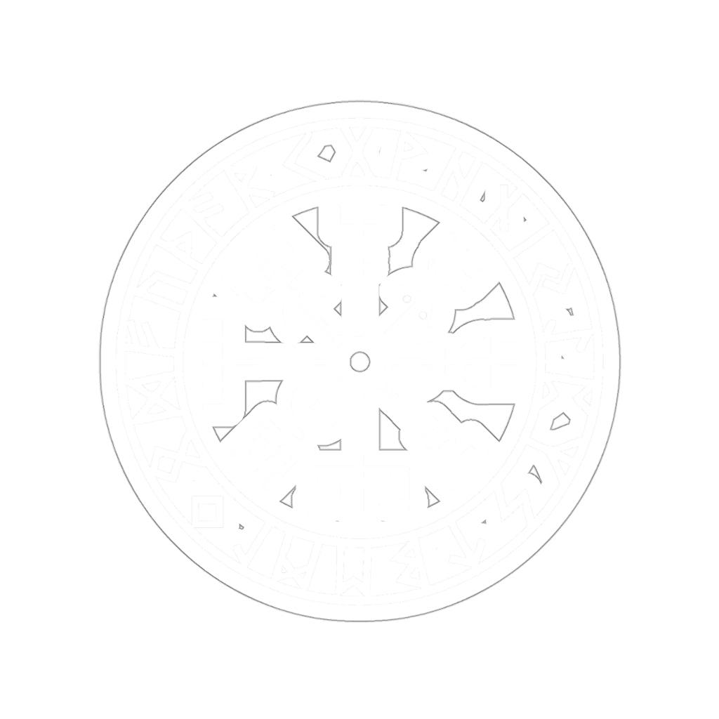 Vegvisir Rune Circle Viking Norse Mythology Sticker - Art Unlimited