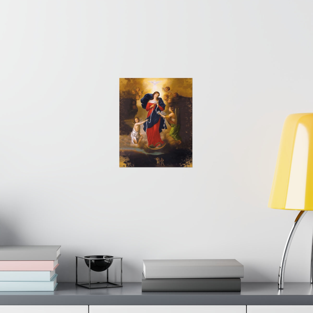 Our Lady Undoer Of Knots Portrait Print Poster