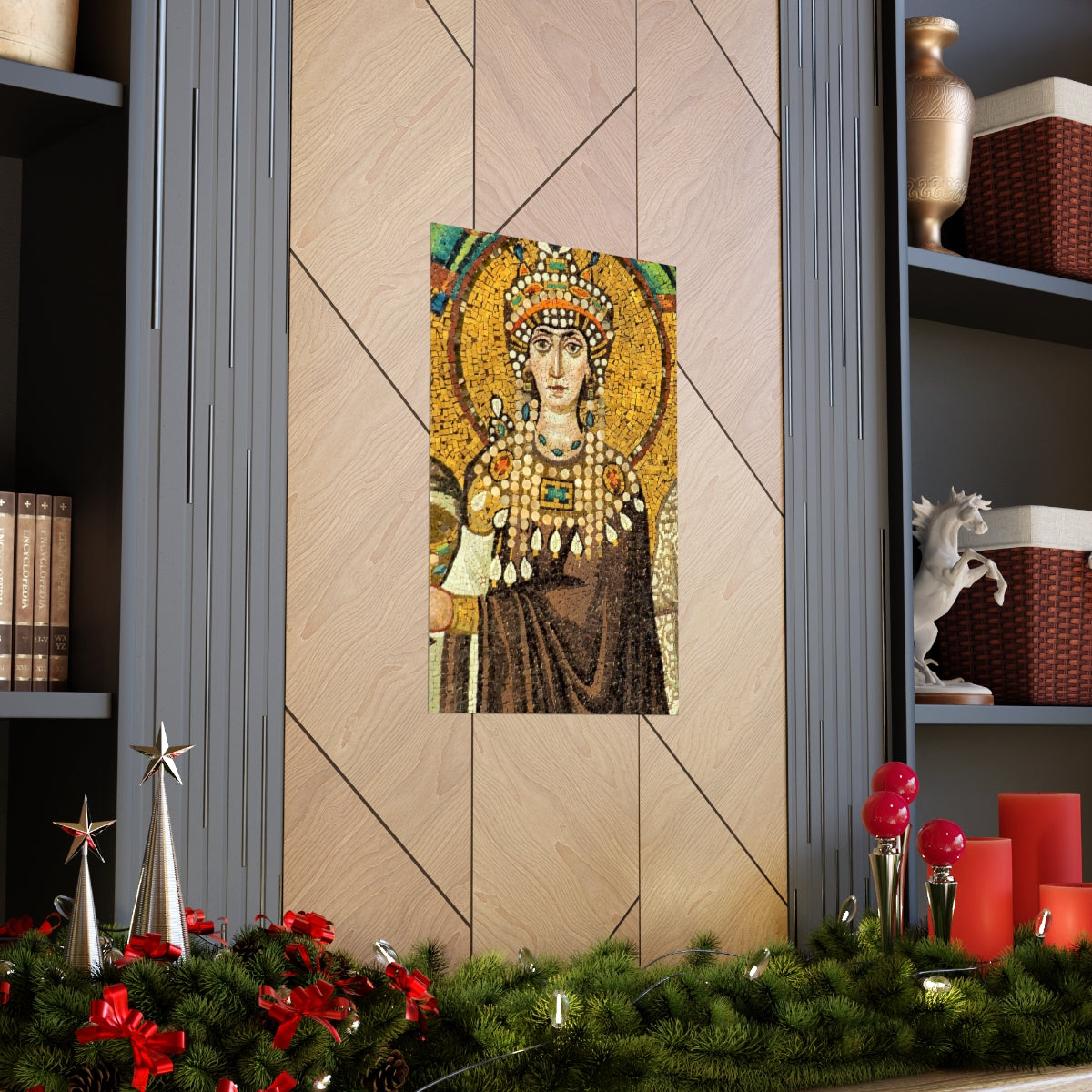 Empress Theodora Portrait Print Poster