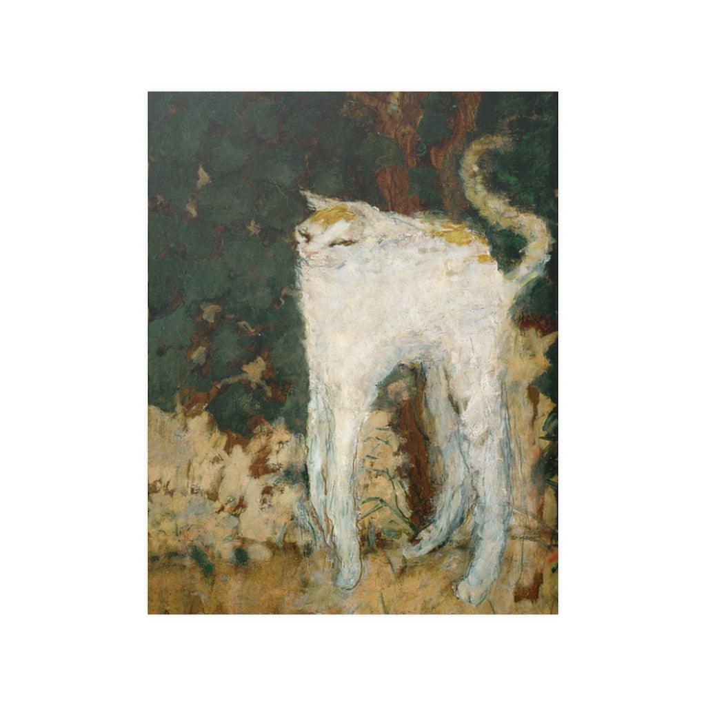 The White Cat - Pierre Bonnard Print Poster - Art Unlimited