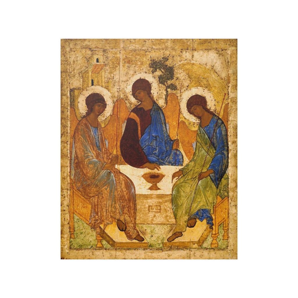The Holy Trinity By Andrei Rublev Print Poster - Art Unlimited