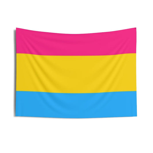 Pansexual Pride Flag Wall Tapestry - Art Unlimited