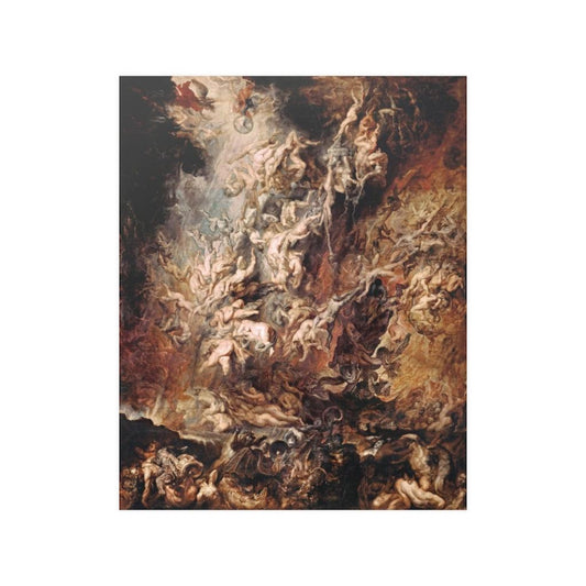 Peter Paul Rubens - Fall Of The Damned Print Poster - Art Unlimited