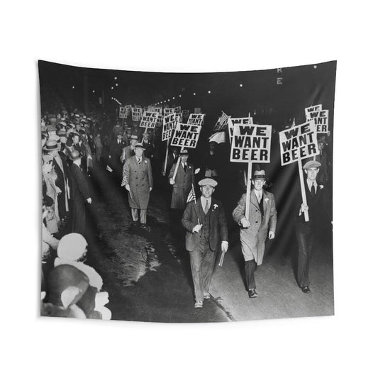We Want Beer Wall Tapestry - Art Unlimited