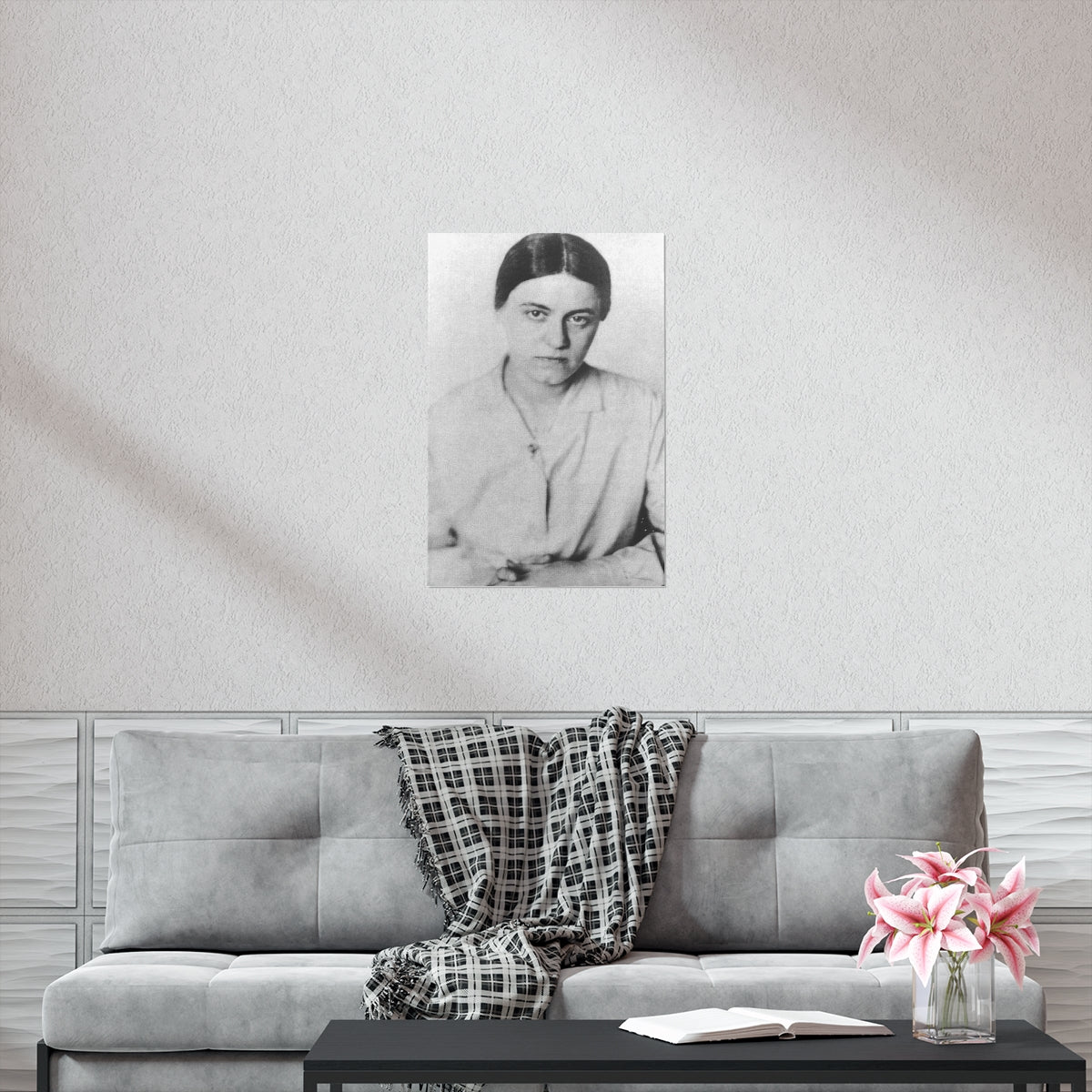 Saint Edith Stein Portrait Print Poster