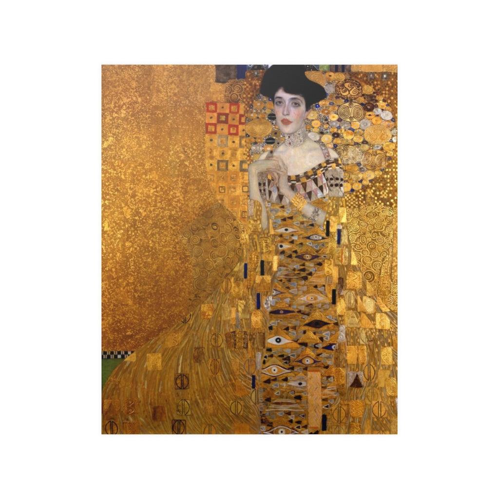 Portrait Of Adele Bloch Bauer I Painting By Gustav Klimt Print Poster - Art Unlimited