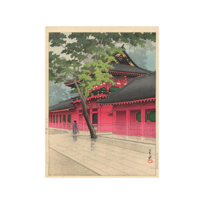 After the Rain at Sanno 1938 - Kawase Hasui Print Poster - Art Unlimited