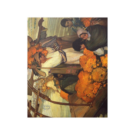 Saturnino Herran - The Offering 1913 Print Poster - Art Unlimited