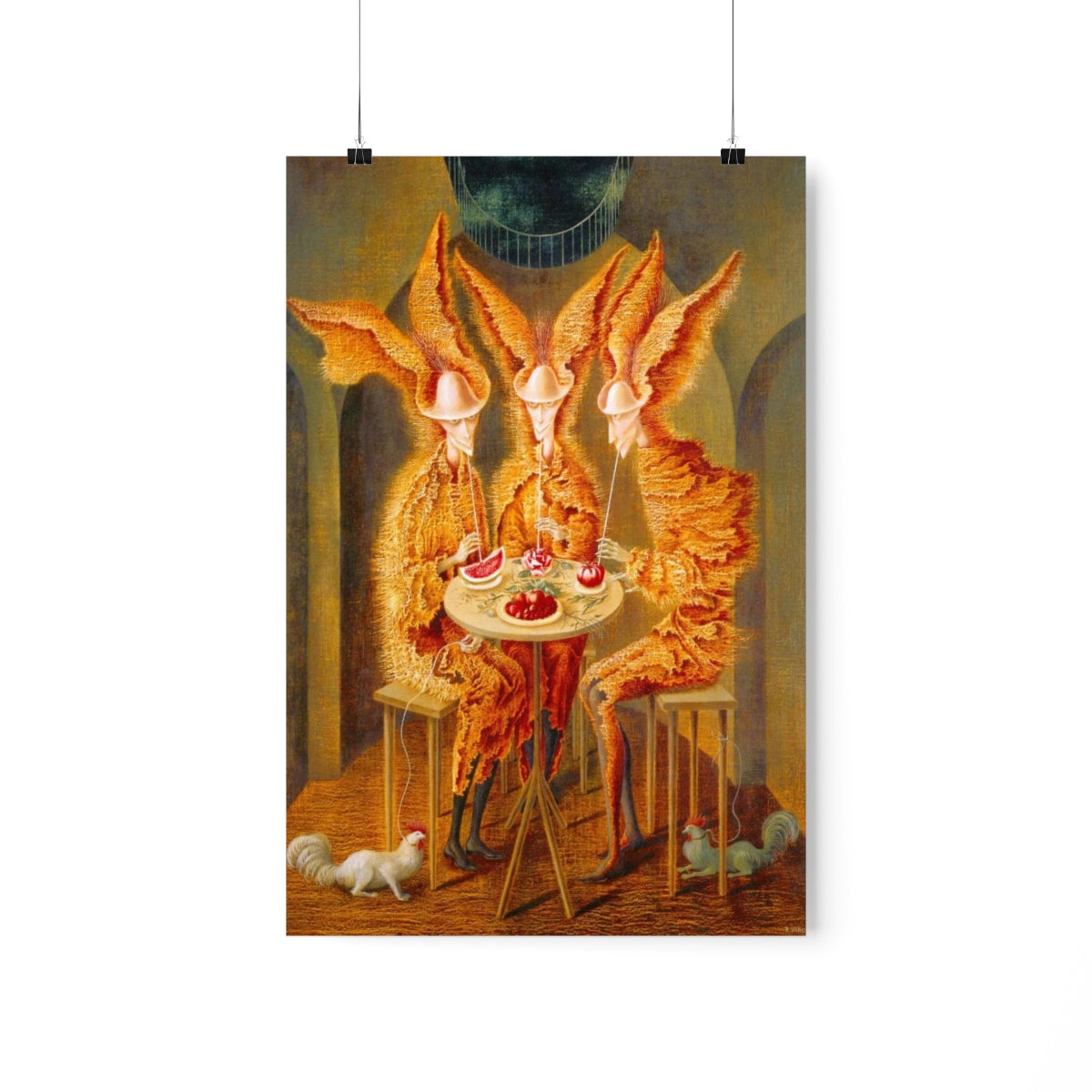 Remedios Varo Vampiros Vegetarianos Print Poster