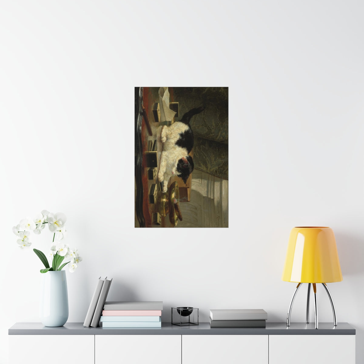 Henriette Ronner Knip - The Cat At Play Print Poster