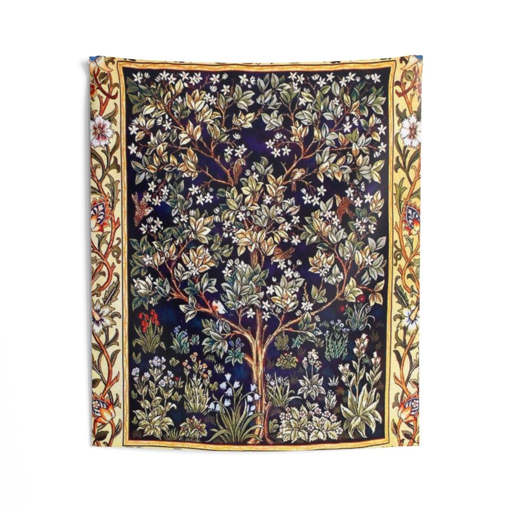 Tree Of Life William Morris Wall Tapestry - Art Unlimited