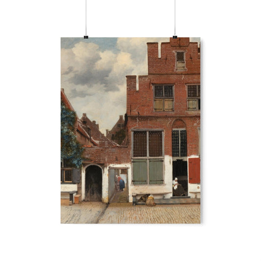 Johannes Vermeer - The Little Street - Het Straatje Print Poster