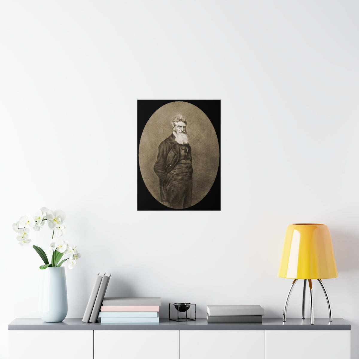 Portrait Of John Brown 1859 Print Poster