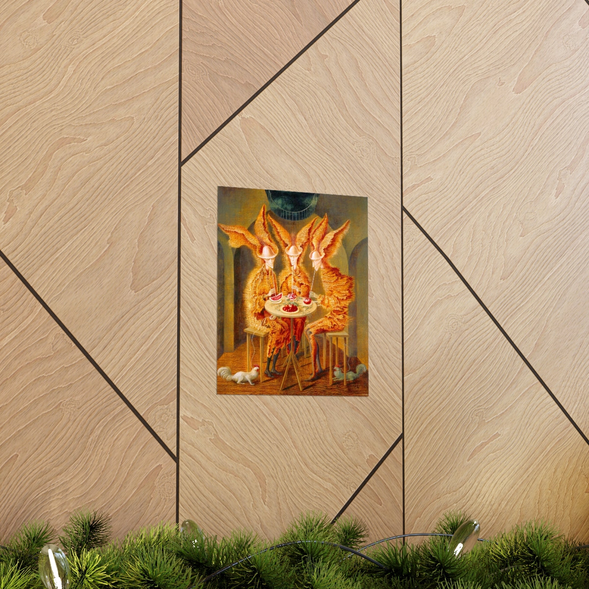 Remedios Varo Vampiros Vegetarianos Print Poster