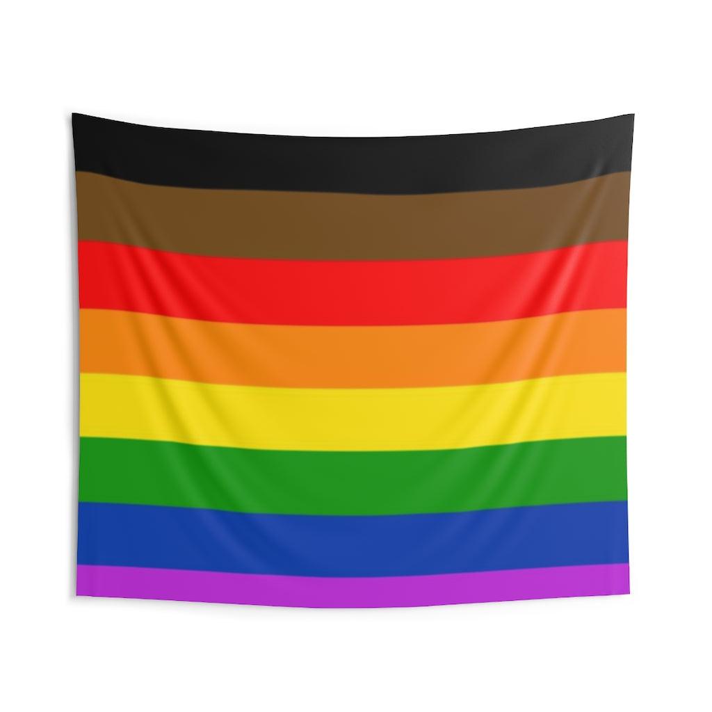 Philadelphia LGBTQ Pride Flag Wall Tapestry - Art Unlimited