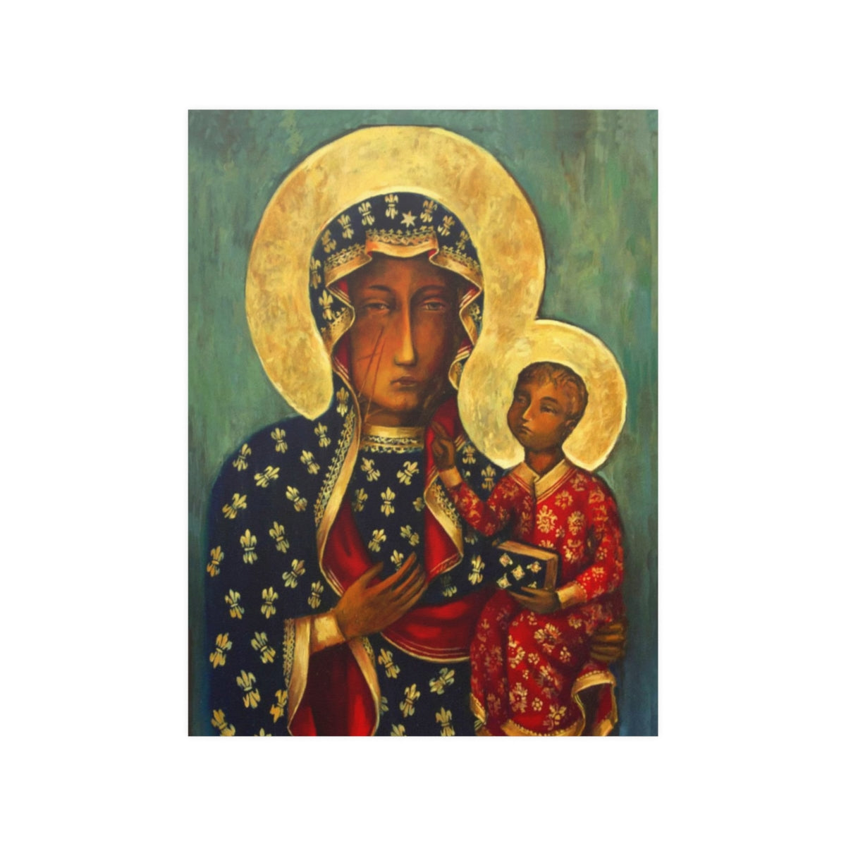Our Lady Of Czestochowa Black Madonna By Jasna Gora Shrine Print Poster